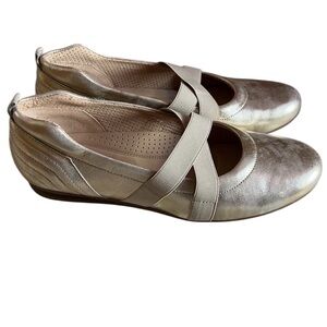 Gabor power platino ballet flats size 8.5 US, EU 39, UK 6-NIB